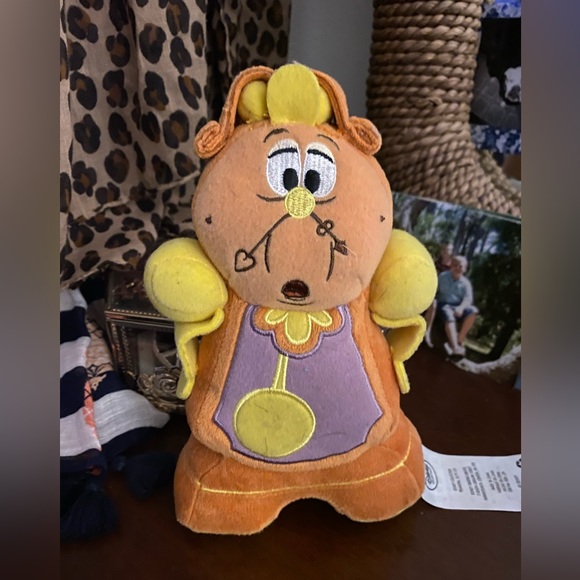 Disney Cogsworth the clock plush - Picture 3 of 5